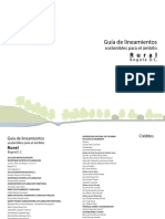 Guía de lineamientos sostenibles para el ámbito Rural Bogota