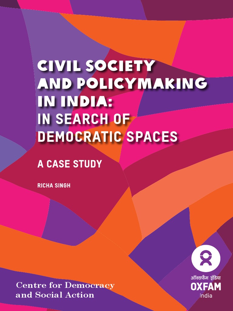 Civil Society's Role in Indian Policymaking | PDF | Civil Society | Non ...