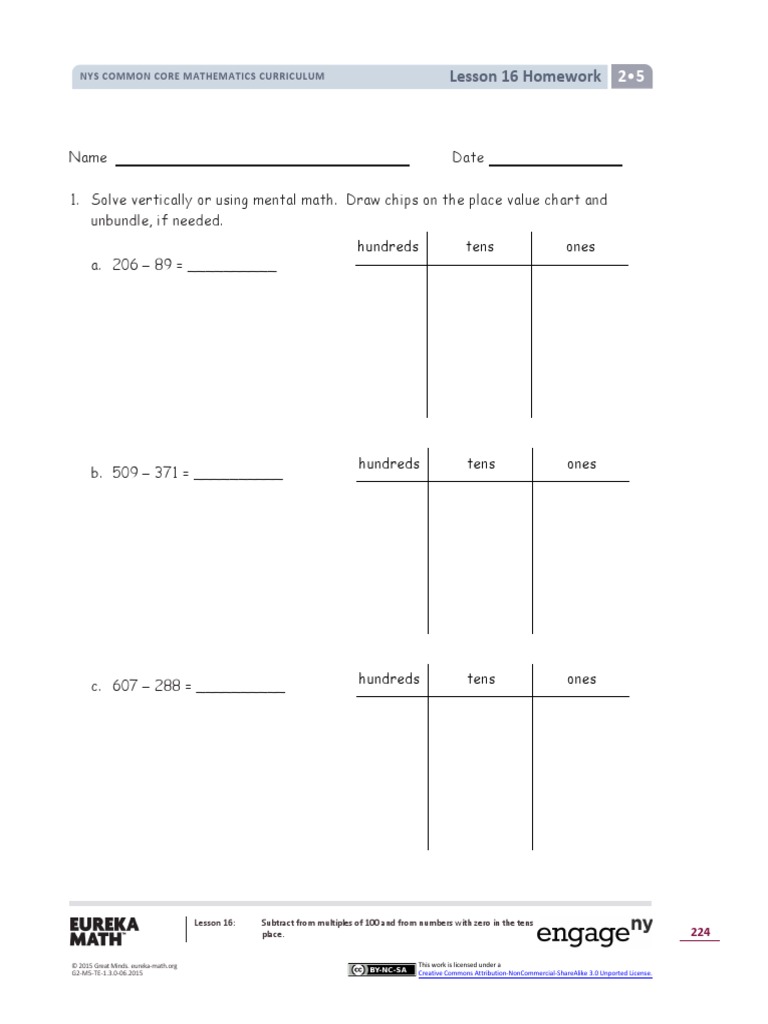 Module 5 HMWRK Lesson 16 | PDF