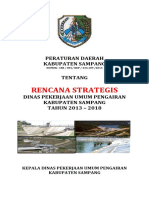 Renstra PU Pengairan 2013 - 2018