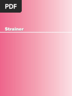 Strainer Calculation | PDF | Technology & Engineering | Home & Garden