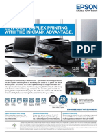 Low-Cost Duplex Printing With The Inktank Advantage.: It'S All About The Ink