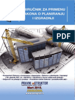 Prirucnik Za Primenu Zakona o Planiranju I Izgradnji PDF