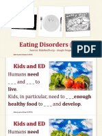 eating disorders  ed  - fill in the gaps