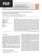 Estimation of Rock Mass Deformation Modulus Using Variations in Transmissivity and RQD With Depth PDF