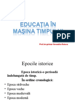 Educatia De-A Lungul Timpului