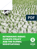 Rethinking India's Climate Policy and The Global Negotiations