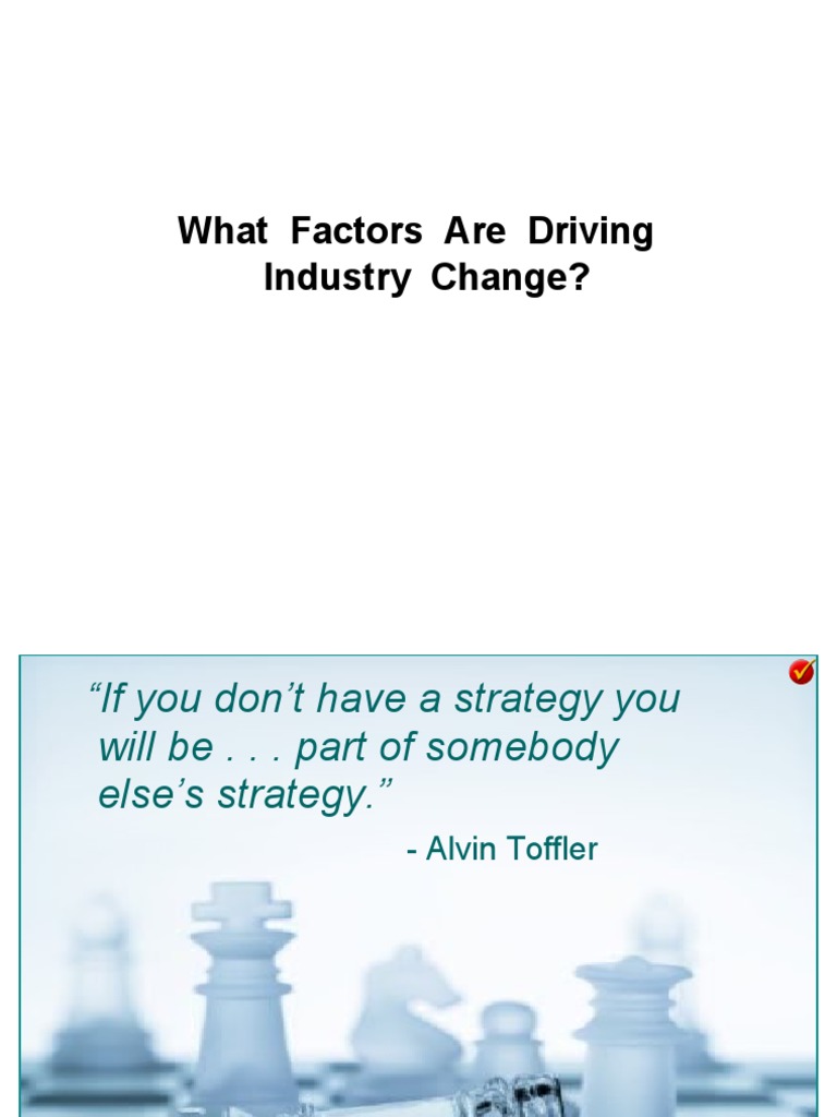What Factors Are Driving | PDF | Competitive Advantage | Strategic ...