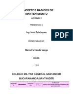 Conceptos Basicos de Mantenimiento Fernanda Vesga PDF