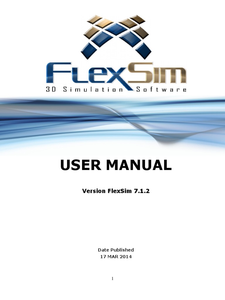 FlexSim 7.1.2 Manual PDF | PDF | Graphical User Interfaces | Microsoft ...