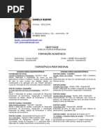 Currículo Chef de Cozinha