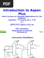 Introduction To Aspen Plus-2012