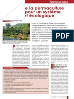 Alliance de La Permaculture Avec L Ab Pour Un Systeme Productif Et Ecologique