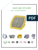 Luminhome LED Explosion Proof Light Data Sheet