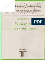 Bloch Ernst El Ateismo en El Cristianismo