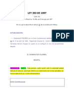 Ley 393 de 1997 Acción de Cumplimiento PDF
