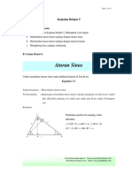 Aturan Sin Cos Dan Luas Segitiga PDF