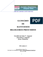 Glossário de bantuismos brasileiros