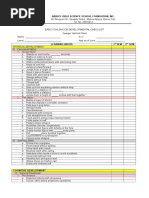 Developmental Checklists: Birth to Five | PDF | Early Childhood | Childhood