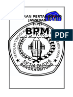 Laporan Pertanggung Jawaban BPM