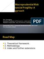 Macroprudential Risk and Financial Fragility Brasil