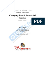 Company Law & Sec. Practice