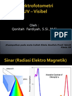 Spektrofotometri UV Vis