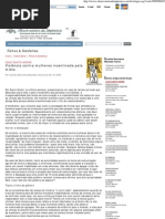 Cynthia Semíramis Vianna - Violência contra mulheres incentivada pela mídia