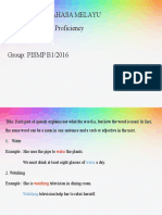 Ipg Kampus Bahasa Melayu English Language Proficiency MPU 3022 Group: PISMP B1/2016