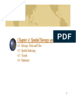 Chapter 4: Spatial Storage and Indexing