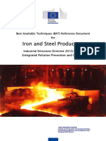 BREF - Iron and Steel Production PDF