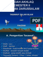 Tasawuf Dalam Islam Kls 2 Ma