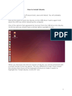 How to Install Ubuntu