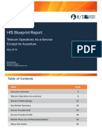 Accenture HFS Blueprint Report Telecom Operations As A Service Excerpt