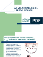 Maltrato Infantil y Familias Vulnerables. Ifmr.