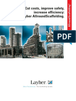 Layher: Cut Costs, Improve Safety, Increase Efficiency: Layher Allroundscaffolding