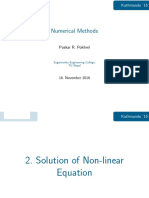 Numerical Methods: Puskar R. Pokhrel