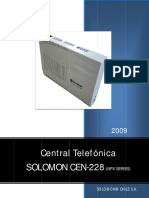 Manual Solomon CEN-228