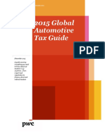 PWC Global Automotive Tax Guide 2015