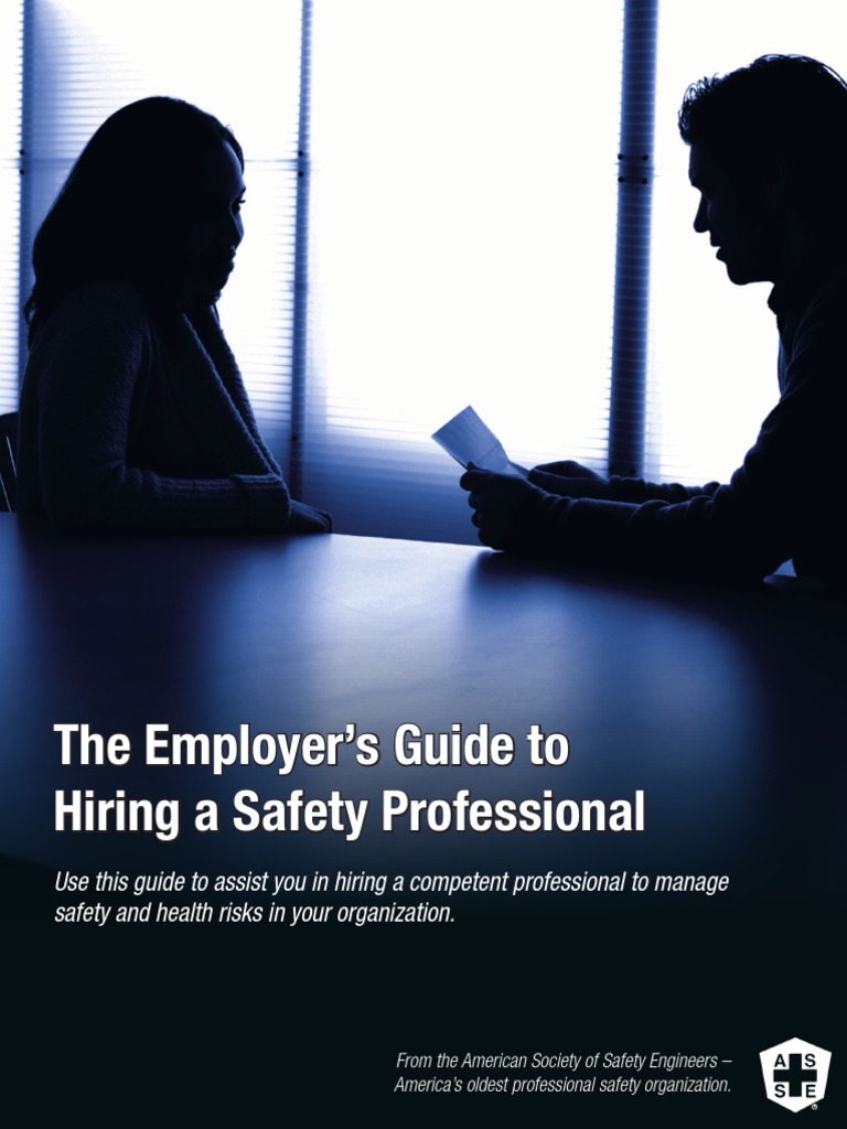 Guide to Hiring Safety Professionals | PDF | Safety | Occupational ...