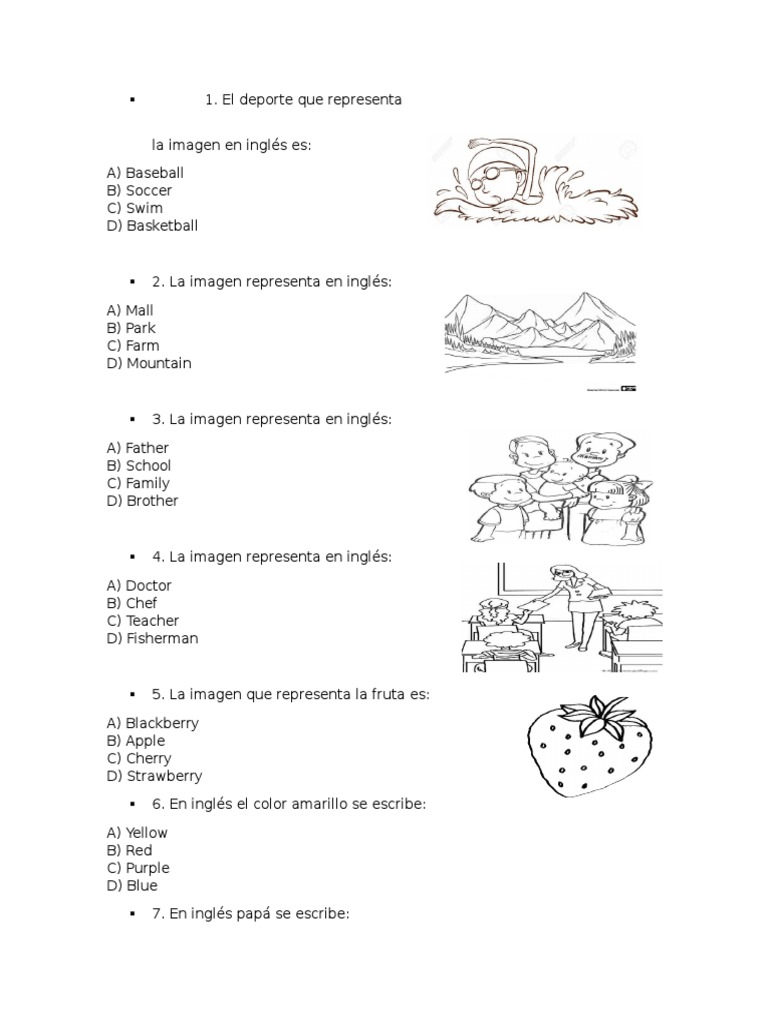 Examen de Ingles}