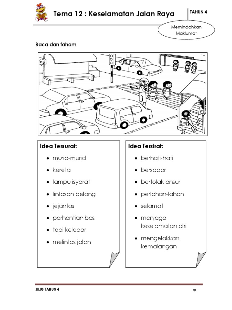 TEMA 12 Keselamatan Jalan Raya PDF | PDF