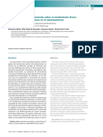 Efecto Agudo Del Estiramiento Sobre El Rendimiento Físico PDF