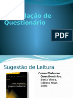 5 Formulacao de Questionario