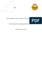 Indicadores Socio-Demograficos Distritais 2007 Niassa