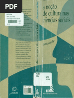 CUCHÉ, D. a Noção de Cultura Nas Ciências Sociais .