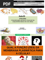 2016.1 Aula 5-6 Membr Plasm e Const Celulares