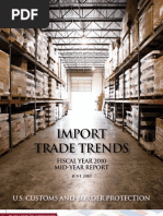 Download US Customs Import Trends FY 2010 Mid-Year Report by dougj1 SN34238530 doc pdf
