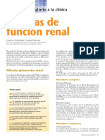 Pruebas de Función Renal: Desde El Laboratorio A La Clínica