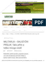 MILITARIJA - BALISTIČKI PRSLUK - Tako Je... Vredi! - Lovstvo - Info - Lovački Portal PDF